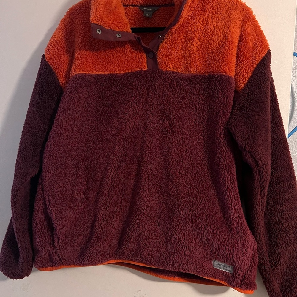 Colorblock Fleece Pullover